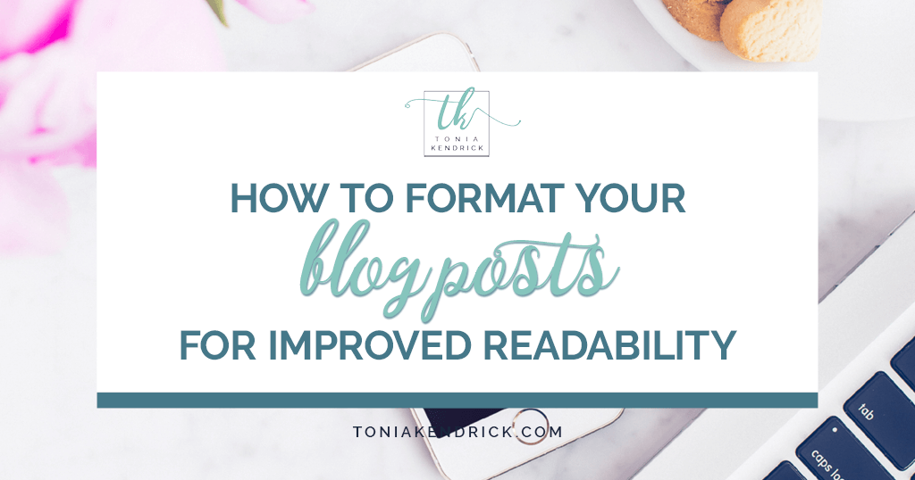 How to Format Your Blog Posts for Improved Readability - featured image