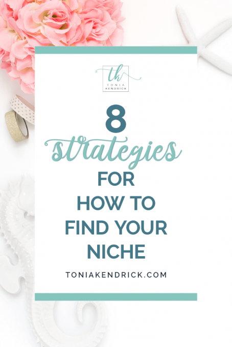8 Strategies for How to Find Your Niche - featured pin