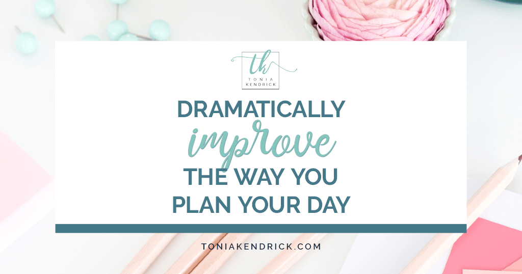 Dramatically improve the way you plan your day - featured image.