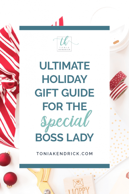 Ultimate Holiday Gift Guide for the Special Boss Lady - featured pin