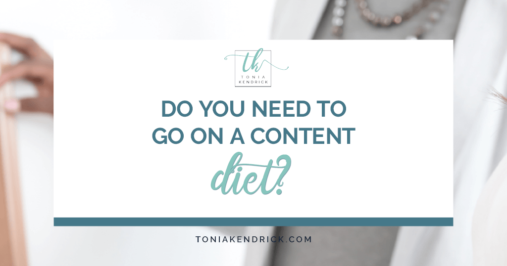 Do You Need to Go on a Content Diet? - featured image