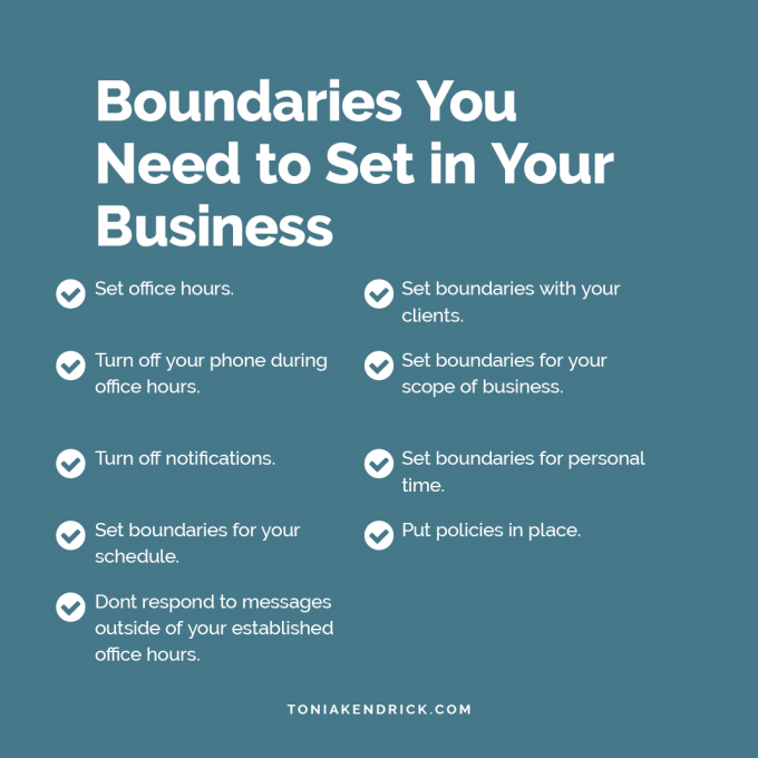 Boundaries You Need to Set in Your Business